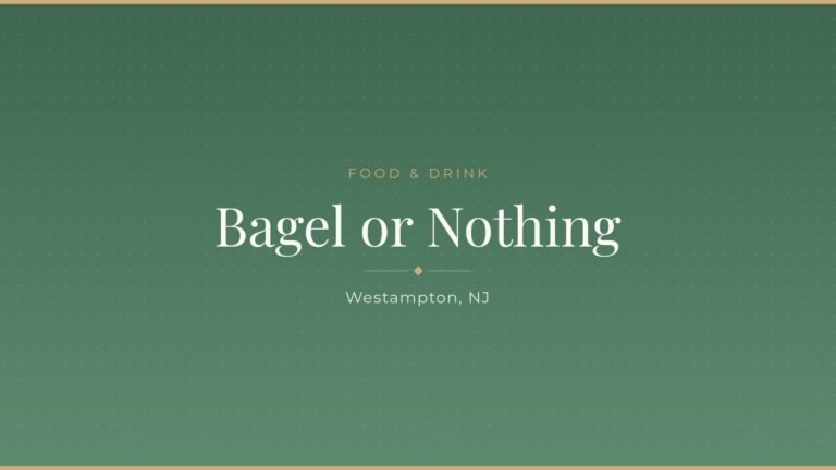 Bagel or Nothing