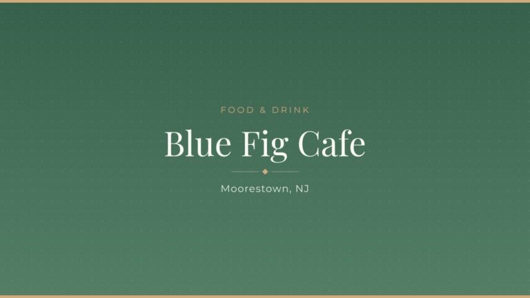 Blue Fig Cafe