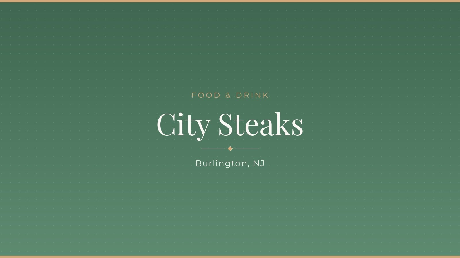 City Steaks