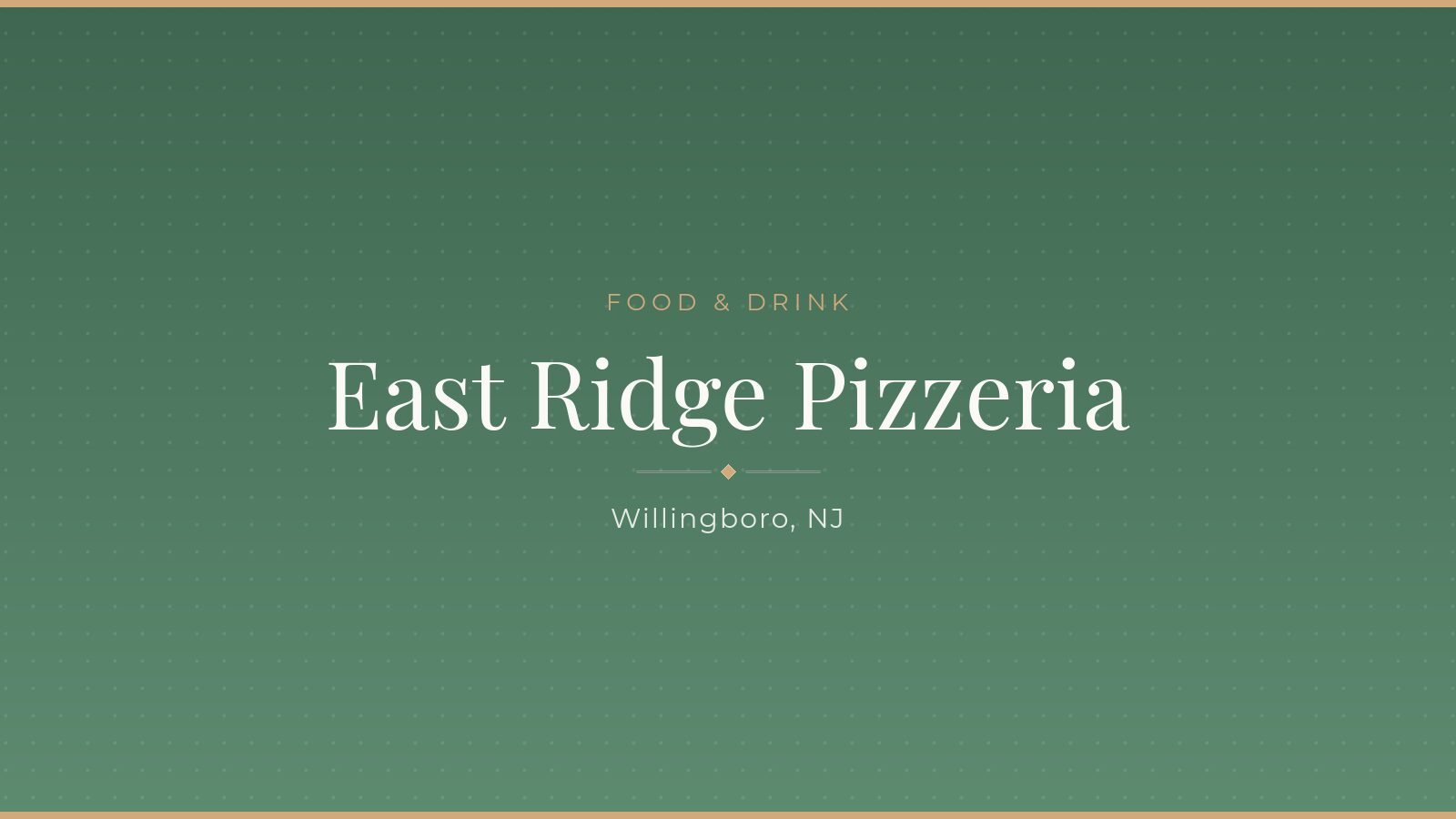 East Ridge Pizzeria