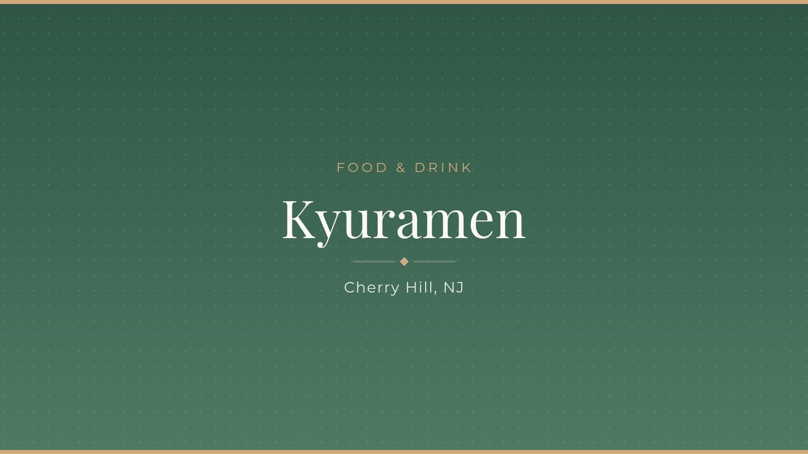 Kyuramen