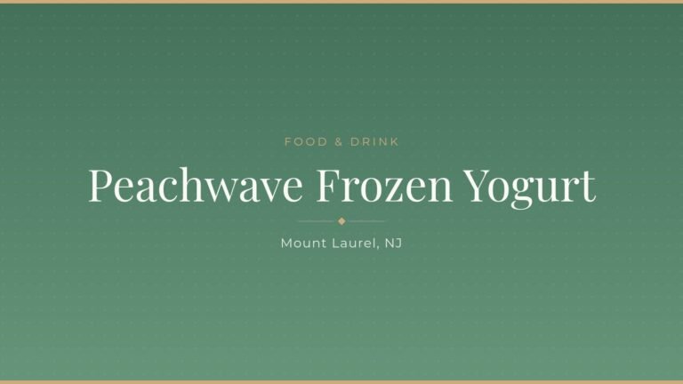 Peachwave Frozen Yogurt